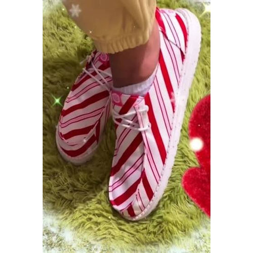 Hey Dude Wendy Funk Candy Cane Limited Edition (Choose Size)