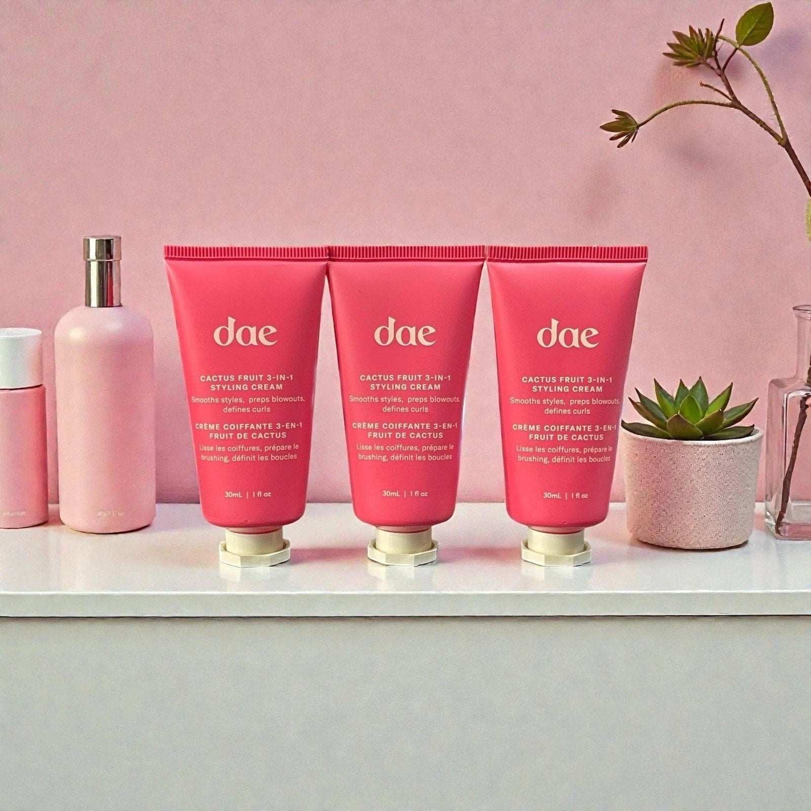 DAE Cactus Fruit 3 In 1 Styling Cream 1oz (Choose Pack QTY)