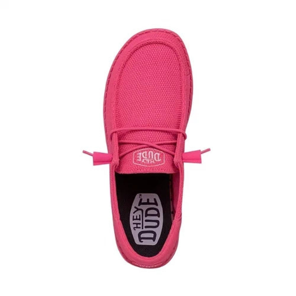New Hey Dude Wendy Funk Mono Electric Pink Women's (Choose Size)